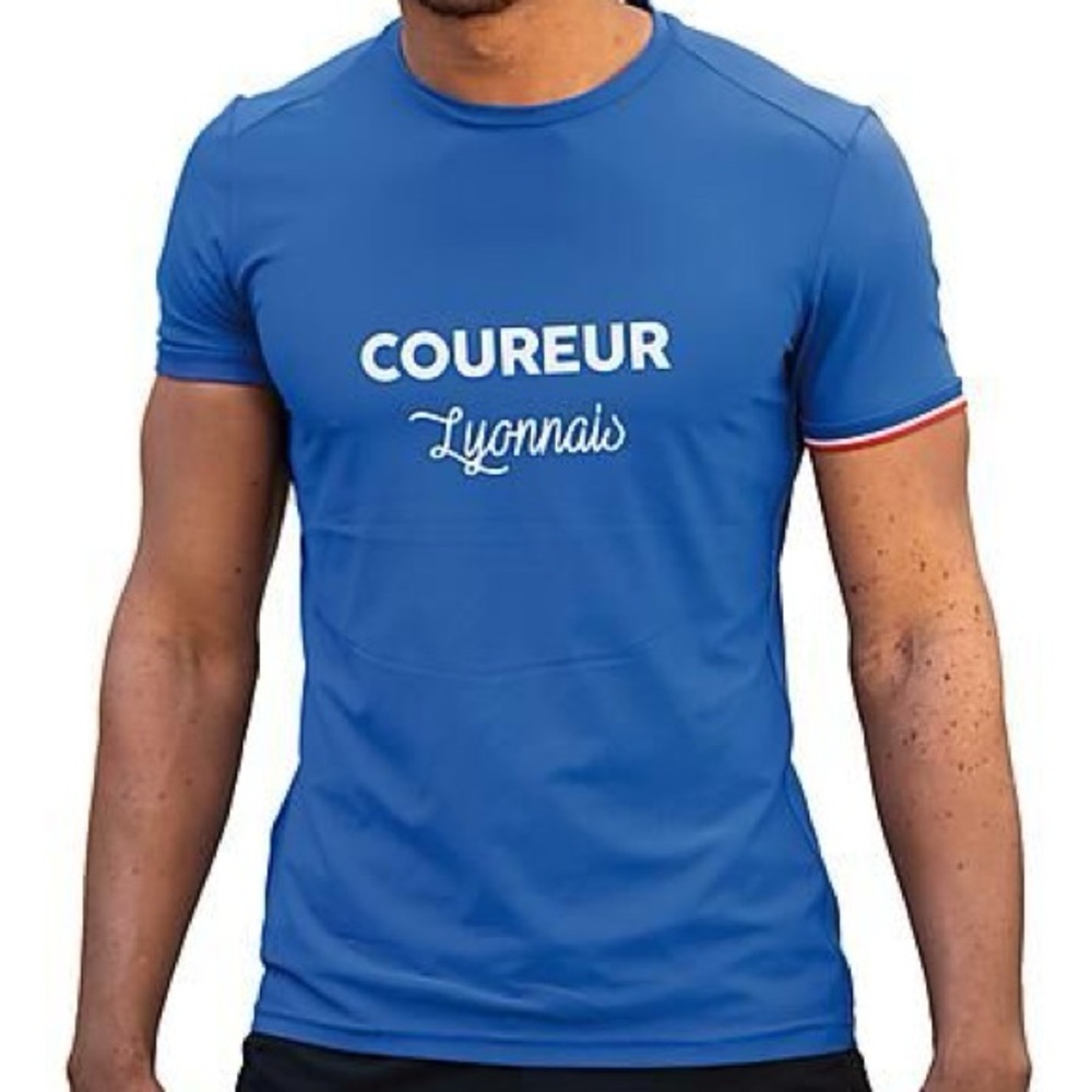 Coureur du Dimanche (Lyon) Coureur Lyonnais Running T-Shirt​